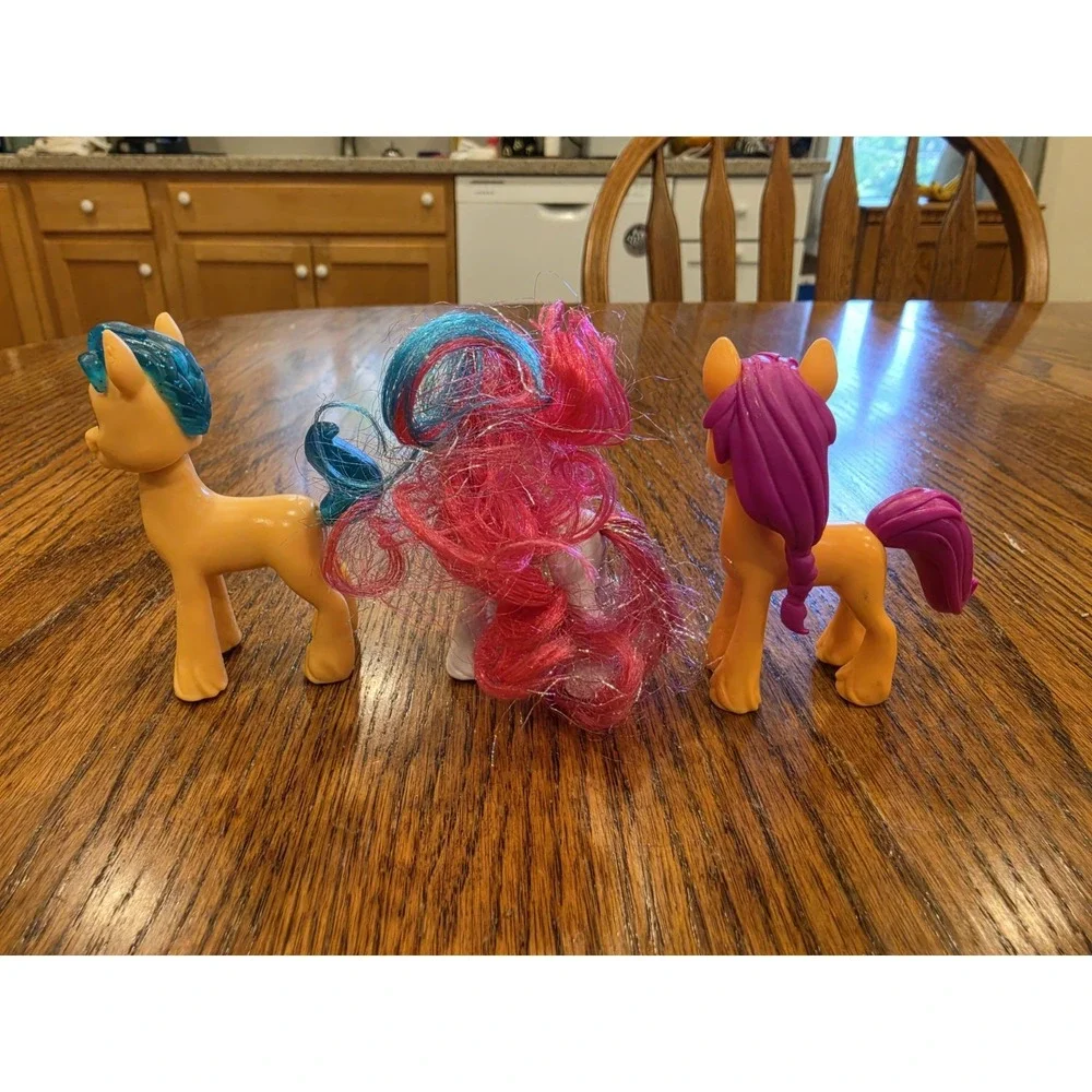 My Little Pony A New Generation Movie Friends 3-Inch Pony Toy Lot‎ Of 3